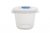 Whitefurze Square Freezer/ Microwave Storage 0.42L