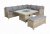 Wentworth Fire Pit 7pc Deluxe Modular Corner Dining Set