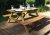 Charles Taylor Six Seater Picnic Table - Gold Series