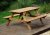 Charles Taylor Six Seater Picnic Table - Gold Series