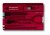 Victorinox Swiss Army Knife Swiss Card Classic - Red Transparent