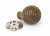 Rosewood and PN Beehive Cabinet Knob 35mm