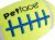 Petface Squeaky Rugby Tennis Ball