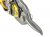 STANLEY Yellow Aviation Snips & Holster Straight Cut 250mm (10in)