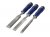 IRWIN Marples M444 Bevel Edge Chisel Blue Chip Handle Set 3 Piece