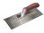 Faithfull Edging Trowel Soft Grip Handle 11 x 4.3/4in