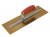 Marshalltown MPB145GSD Pre-Worn PermaShape Finishing Gold S/S Trowel DuraSoft 14 x 5in