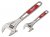 Milwaukee Adjustable Wrench Twin Pack 150mm (6in) & 250mm (10in)