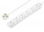 Masterplug Extension Lead 240V 6-Gang 13A White 2m