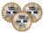 DeWalt DT1963 Construction Circular Saw Blade 3 Pack 250 x 30mm x 24T/48T