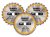 DeWalt DT1964 Construction Circular Saw Blade 3 Pack 305 x 30mm x 24T/48T/60T