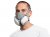 Moldex CompactMask Maintenance-Free Half Mask A1 P2