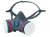 Moldex Series 7000 Half Mask (Medium) + 2 x A2P3 R Filters + Storage Box