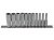 BlueSpot Tools Deep Socket Set of 11 Metric 1/4in Square Drive