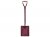 Faithfull All-Steel Shovel Square No.2 MYD Treaded