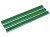 Faithfull Carpenter's Pencils - Green / Hard (Pack 3)