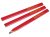 Faithfull Carpenter's Pencils - Red / Medium (Pack 3)
