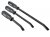 Faithfull Mechanic's Pry Bar Set 3 Piece 210 300 & 450mm