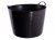 Red Gorilla Gorilla Tub Large 38 litre - Black