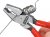 Knipex High Leverage Combination Pliers PVC Grip 180mm (7in)
