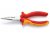 Knipex VDE Snipe Nose Side Cutting Pliers (Radio) 160mm