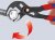 Knipex Cobra Quickset Water Pump Pliers Multi-Component 250mm - 50mm Capacity