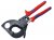 Knipex Cable Shears Ratchet Action Multi-Component Grip 280mm (11in)