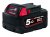 Milwaukee M18 B5 REDLITHIUM-ION Slide Battery Pack 18V 5.0Ah Li-ion