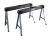 Stanley Tools Folding Metal Leg Sawhorses (Twin Pack)