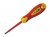 Faithfull VDE Soft Grip Screwdriver Pozidriv Tip PZ1 x 80mm