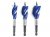 Irwin Blue Groove 6X Stubby Wood Bit Set 3 Piece 16-25mm