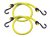 Master Lock Twin Wire Bungee Cord 100cm Yellow 2 Piece