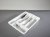 Whitefurze 35cm Cutlery Tray - White