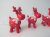 Giftware Trading Red Reindeer Tree Decoration