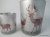 Giftware Trading Votive with Reindeers 7 x 8cm
