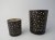 Giftware Trading Black Votive with Stars Design 10 x 12cm