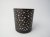 Giftware Trading Black Votive with Stars Design 10 x 12cm