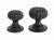 Black Flower Cabinet Knob - Small