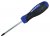 Faithfull Soft Grip Screwdriver Pozidriv Tip PZ1 x 75mm