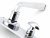 Polished Chrome Avon Lever Bathroom Set