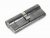 Pewter 40/40 5pin Euro Cylinder KA