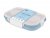 Cooke & Miller Pastel Collapsible Lunch Box with Spork - Assorted