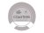 Cooke & Miller Natural Coasters 4pk Dia - 12cm