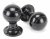 Black Regency Mortice/Rim Knob Set