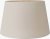 Pacific Lifestyle Coast Cream Calico Tapered Lampshade 35cm