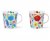 Dunoon Cairngorm Shape Fine Bone China Mug - Floral Burst Assorted