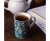 Price and Kensington Hummingbird Floral Teal Mug - 300ml