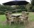 Churnet Valley Ergo 4 Seater Table and 4 Chairs