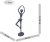 BALLET PAIR Elur Iron Figurine 21cm Grey Shimmer