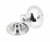 Polished Chrome 63mm Prestbury Mortice/Rim Knob Set